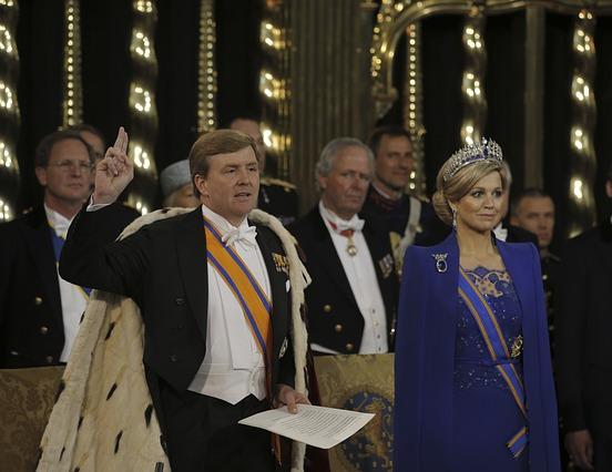 Le Roi Willem-Alexander et la Reine Maxima