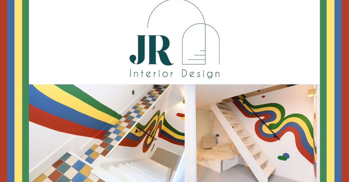 A contemporary mural for a unique interior decoration | JR Interior ...