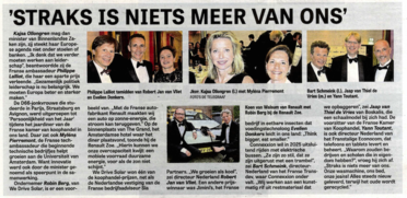 Article De Telegraaf - Trophées 2018 Article De Telegraaf - Trophées 2018