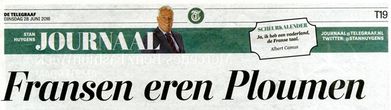 De Telegraaf - 28 juin 2016 De Telegraaf - 28 juin 2016